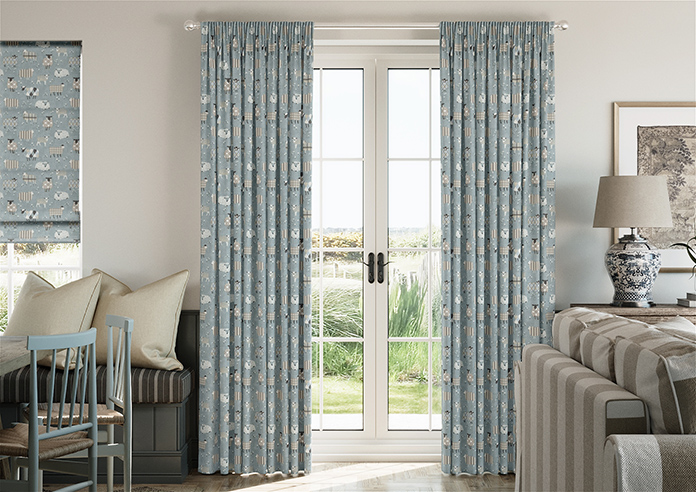 Baa Baa, Duckegg - Made to Measure Curtains - Image 3